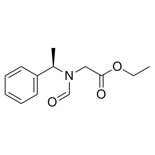 (R)-ethyl 2-(N-(1-phenylethyl)formamido)acetate