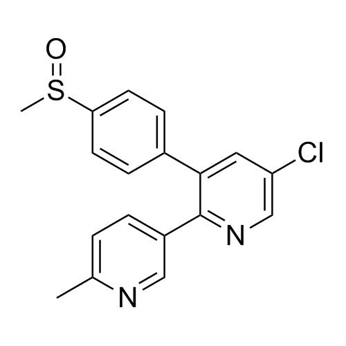 5-chloro-3-(4-(methylsulfonyl)phenyl)-[2,3'-bipyridine]-6'-carboxylic acid