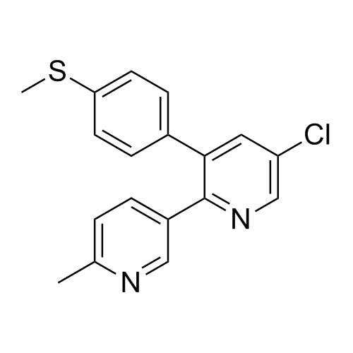 5-chloro-6'-methyl-3-(4-(methylthio)phenyl)-2,3'-bipyridine
