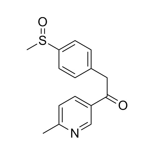 1-(6-methylpyridin-3-yl)-2-(4-(methylsulfinyl)phenyl)ethanone