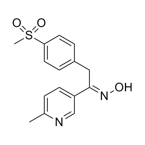 1-(6-methylpyridin-3-yl)-2-(4-(methylsulfonyl)phenyl)ethanone oxime