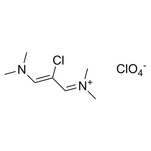 N-(2-chloro-3-(dimethylamino)allylidene)-N-methylmethanaminium perchlorate