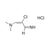 2-chloro-3-imino-N,N-dimethylprop-1-en-1-amine hydrochloride