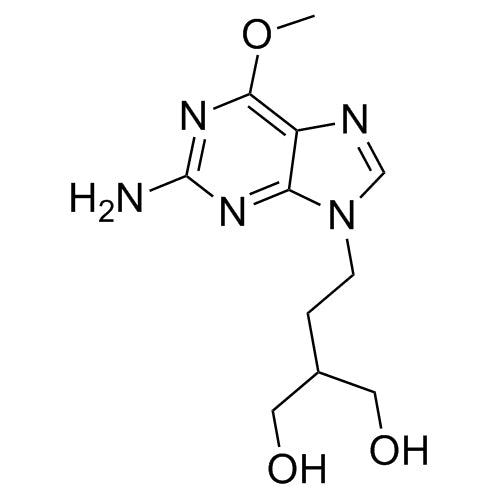 2-(2-(2-amino-6-methoxy-9H-purin-9-yl)ethyl)propane-1,3-diol