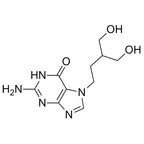 2-amino-7-(4-hydroxy-3-(hydroxymethyl)butyl)-1H-purin-6(7H)-one