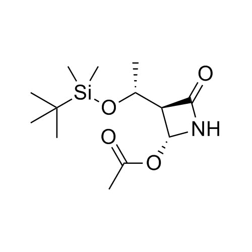 4-AA ((2R,3R)-3-((R)-1-(tert-Butyldimethylsilyloxy)ethyl)-4-oxoazetidin-2-yl acetate)