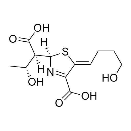 (R)-2-((1S,2R)-1-carboxy-2-hydroxypropyl)-5-(4-hydroxybutylidene)-2,5-dihydrothiazole-4-carboxylic acid