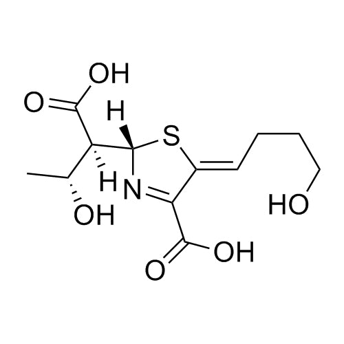(S)-2-((1S,2R)-1-carboxy-2-hydroxypropyl)-5-(4-hydroxybutylidene)-2,5-dihydrothiazole-4-carboxylic acid