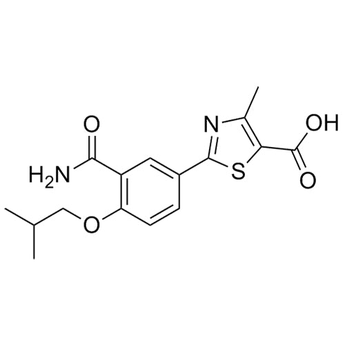 2-(3-carbamoyl-4-isobutoxyphenyl)-4-methylthiazole-5-carboxylic acid