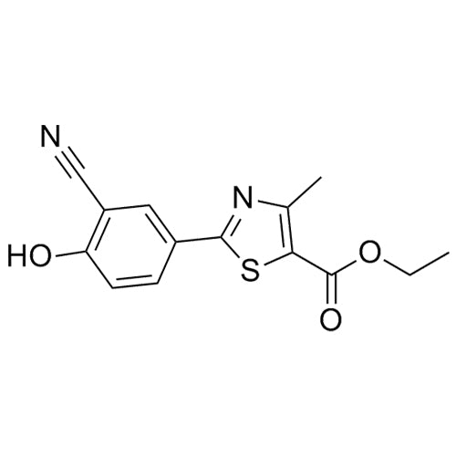 ethyl 2-(3-cyano-4-hydroxyphenyl)-4-methylthiazole-5-carboxylate