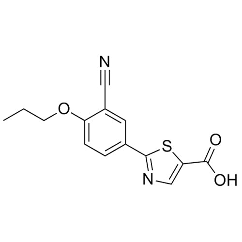 2-(3-cyano-4-propoxyphenyl)thiazole-5-carboxylic acid