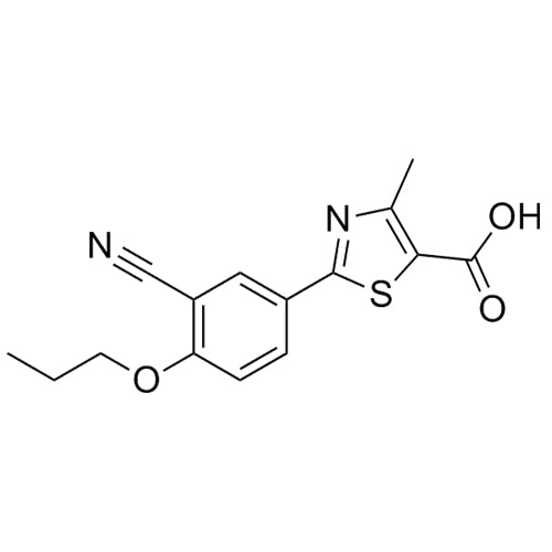 2-(3-cyano-4-propoxyphenyl)-4-methylthiazole-5-carboxylic acid