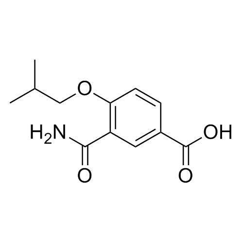 3-carbamoyl-4-isobutoxybenzoic acid