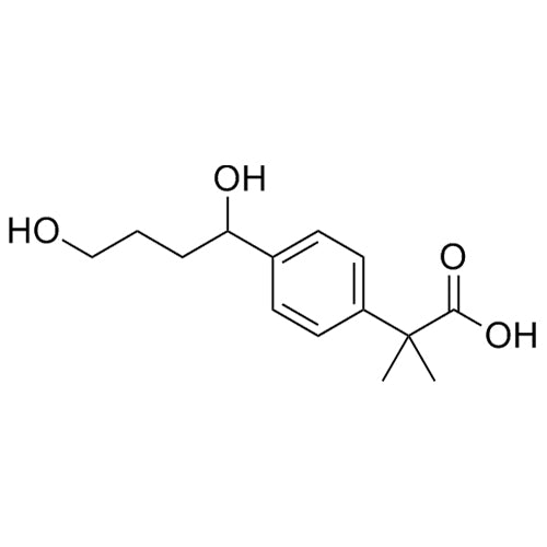 2-(4-(1,4-dihydroxybutyl)phenyl)-2-methylpropanoic acid