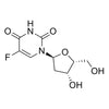 5-fluoro-1-((2S,4R,5R)-4-hydroxy-5-(hydroxymethyl)tetrahydrofuran-2-yl)pyrimidine-2,4(1H,3H)-dione