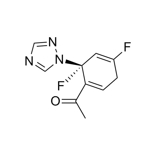 (R)-1-(4,6-difluoro-6-(1H-1,2,4-triazol-1-yl)cyclohexa-1,4-dien-1-yl)ethanone