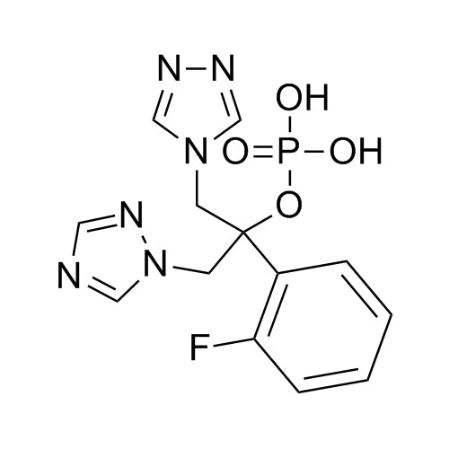 2-(2-fluorophenyl)-1-(1H-1,2,4-triazol-1-yl)-3-(4H-1,2,4-triazol-4-yl)propan-2-yl dihydrogen phosphate