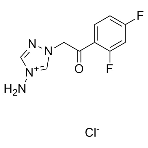 4-amino-1-(2-(2,4-difluorophenyl)-2-oxoethyl)-1H-1,2,4-triazol-4-ium chloride