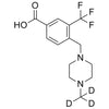4-((4-methylpiperazin-1-yl)methyl)-3-(trifluoromethyl)benzoic acid dihydrochloride