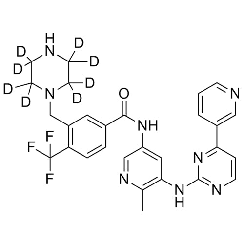 N-Desmethyl Flumatinib-d8