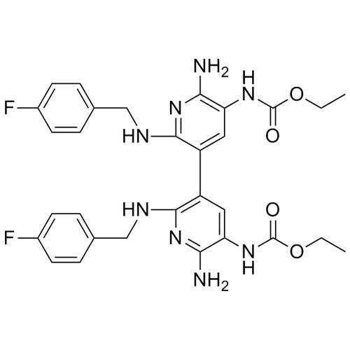 diethyl(6,6'-diamino-2,2'-bis((4-fluorobenzyl)amino)-[3,3'-bipyridine]-5,5'-diyl)dicarbamate
