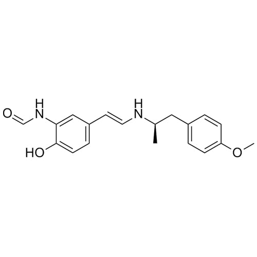 (R,E)-N-(2-hydroxy-5-(2-((1-(4-methoxyphenyl)propan-2-yl)amino)vinyl)phenyl)formamide