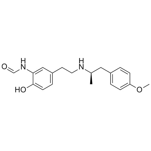 (R)-N-(2-hydroxy-5-(2-((1-(4-methoxyphenyl)propan-2-yl)amino)ethyl)phenyl)formamide
