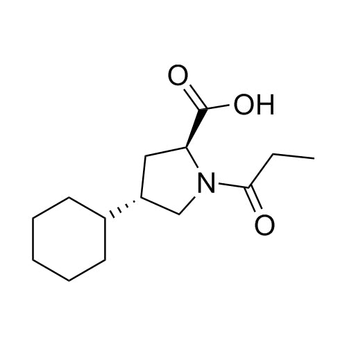 (2S,4S)-4-cyclohexyl-1-propionylpyrrolidine-2-carboxylicacid