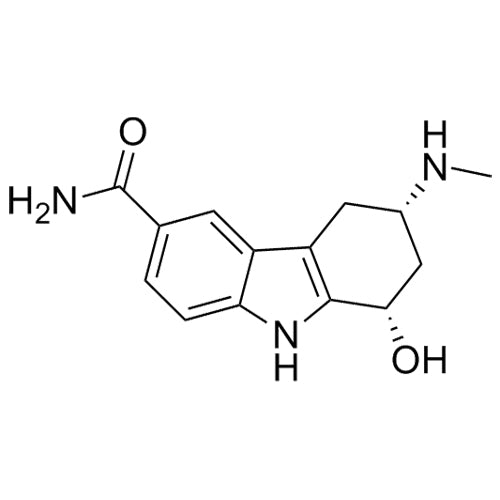 (1S,3S)-1-hydroxy-3-(methylamino)-2,3,4,9-tetrahydro-1H-carbazole-6-carboxamide