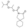 1-(isobutyryloxy)ethyl3-oxo-2-azaspiro[4.5]decane-2-carboxylate
