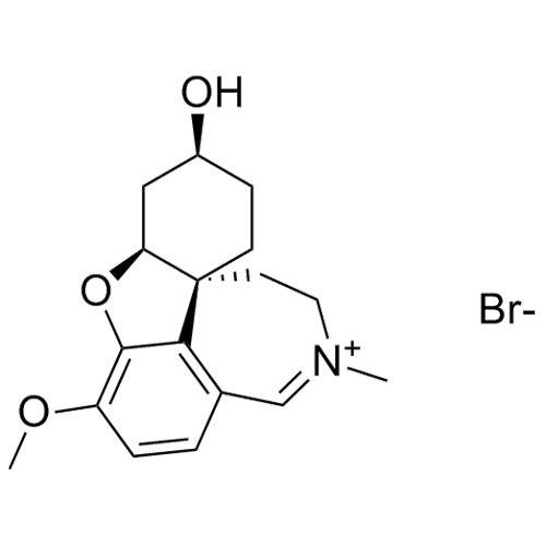 (4aS,6S,8aR)-6-hydroxy-3-methoxy-11-methyl-5,6,7,8,9,10-hexahydro-4aH-benzo[2,3]benzofuro[4,3-cd]azepin-11-iumbromide