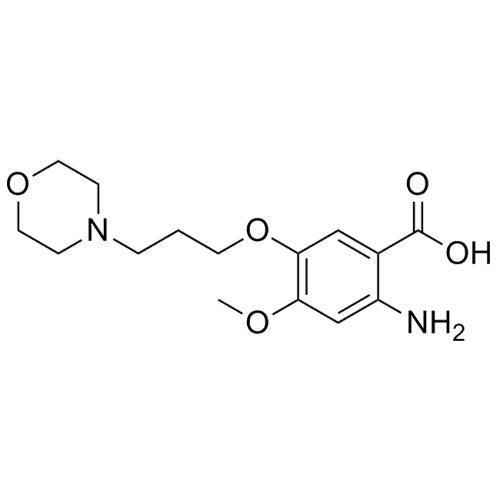 2-amino-4-methoxy-5-(3-morpholinopropoxy)benzoicacid