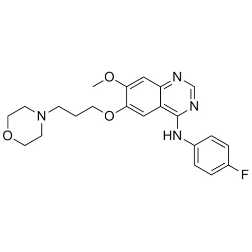 N-(4-fluorophenyl)-7-methoxy-6-(3-morpholinopropoxy)quinazolin-4-amine