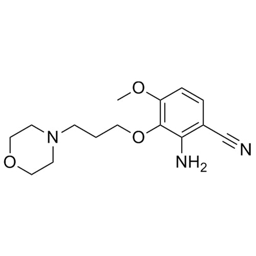 2-amino-4-methoxy-3-(3-morpholinopropoxy)benzonitrile