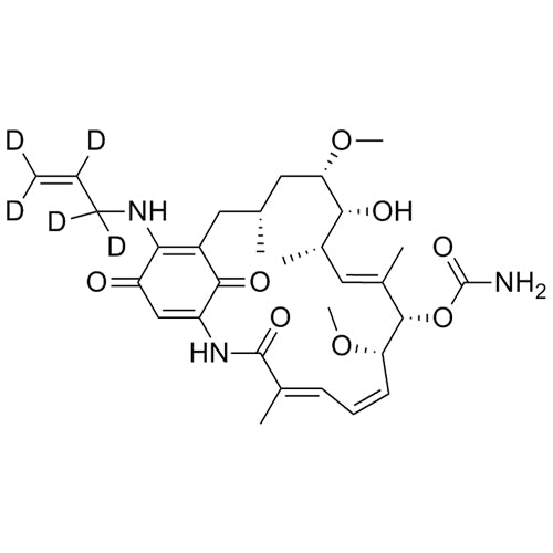 17-Allylamino-17-Demethoxygeldanamycin-d5