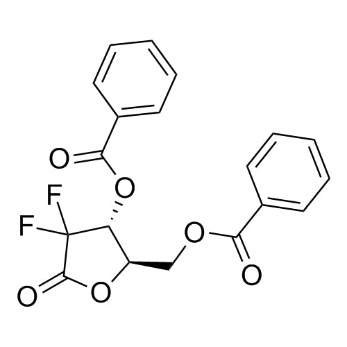 ((2R,3R)-3-(benzoyloxy)-4,4-difluoro-5-oxotetrahydrofuran-2-yl)methylbenzoate
