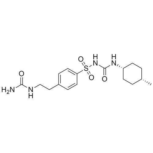 N-(((1s,4s)-4-methylcyclohexyl)carbamoyl)-4-(2-ureidoethyl)benzenesulfonamide