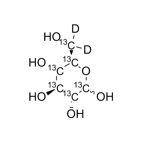 D-Glucose-13C6-d2