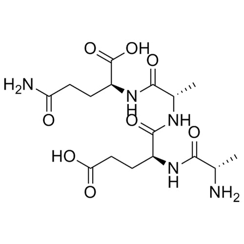 (S)-5-amino-2-((S)-2-((S)-2-((S)-2-aminopropanamido)-4-carboxybutanamido)propanamido)-5-oxopentanoicacid