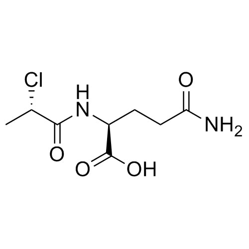 (S)-5-amino-2-((S)-2-chloropropanamido)-5-oxopentanoicacid