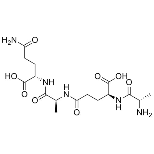 (S)-5-amino-2-((S)-2-((S)-4-((S)-2-aminopropanamido)-4-carboxybutanamido)propanamido)-5-oxopentanoicacid