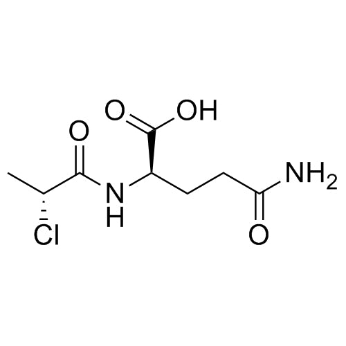 (R)-5-amino-2-((R)-2-chloropropanamido)-5-oxopentanoicacid