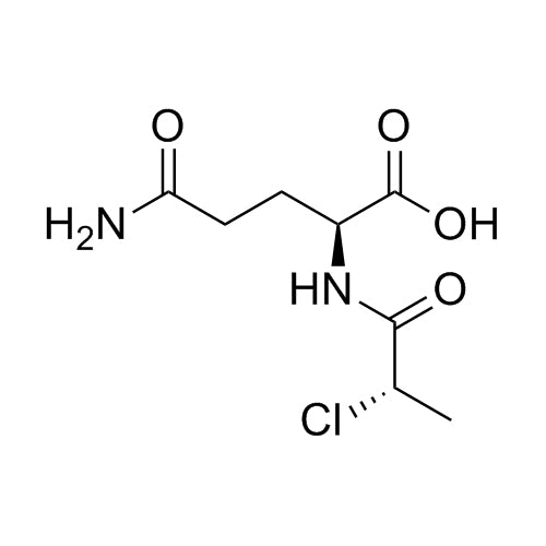 (S)-5-amino-2-((S)-2-chloropropanamido)-5-oxopentanoicacid
