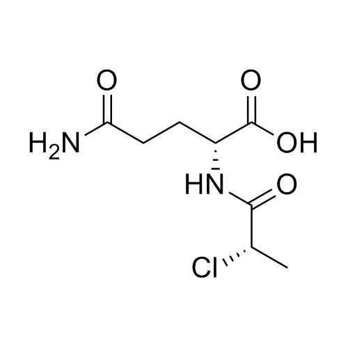 (R)-5-amino-2-((S)-2-chloropropanamido)-5-oxopentanoicacid
