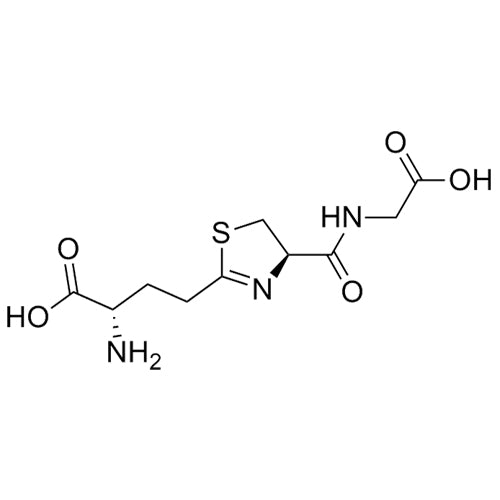 (S)-2-amino-4-((R)-4-((carboxymethyl)carbamoyl)-4,5-dihydrothiazol-2-yl)butanoicacid