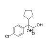 2-(4-chlorophenyl)-2-cyclopentyl-2-hydroxyaceticacid