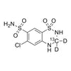 Hydrochlorothiazide-13C-d2