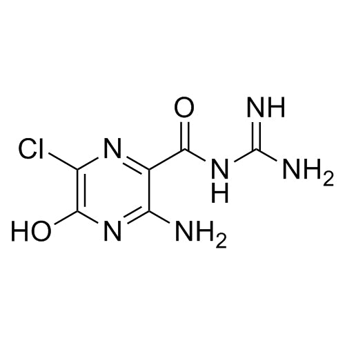 3-amino-N-carbamimidoyl-6-chloro-5-hydroxypyrazine-2-carboxamide