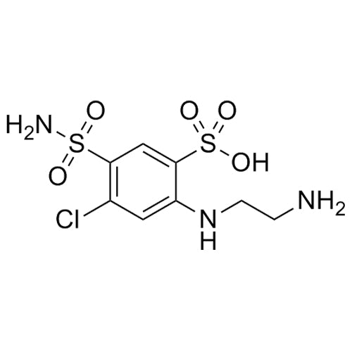 2-((2-aminoethyl)amino)-4-chloro-5-sulfamoylbenzenesulfonicacid