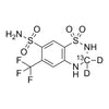 Hydroflumethiazide-13C-d2